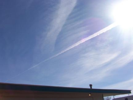Three Forks Contrails