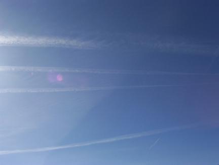 Three Forks Contrails