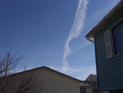 Three Forks Contrails
