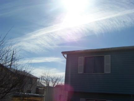 Three Forks Contrails