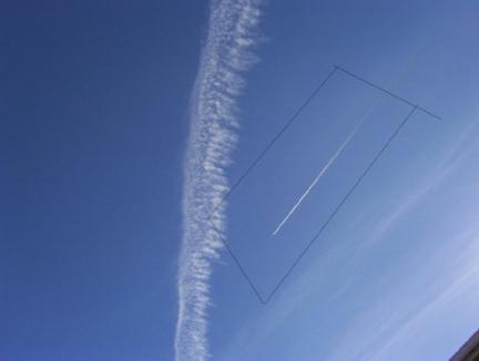Three Forks Contrails
